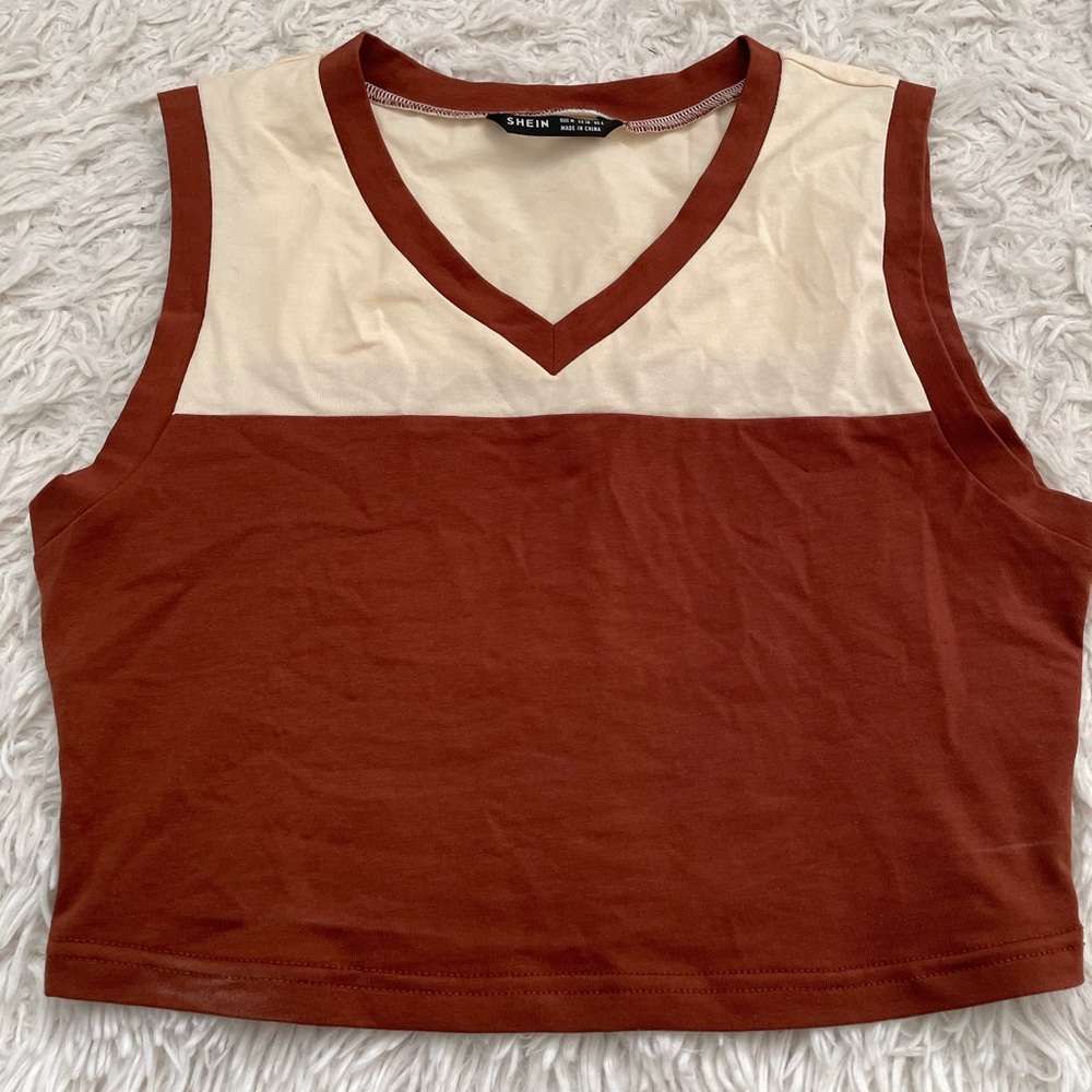 cute brown crop top